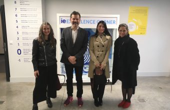 Decano de Diseño UDD visita a las autoridades de la IE University en Segovia